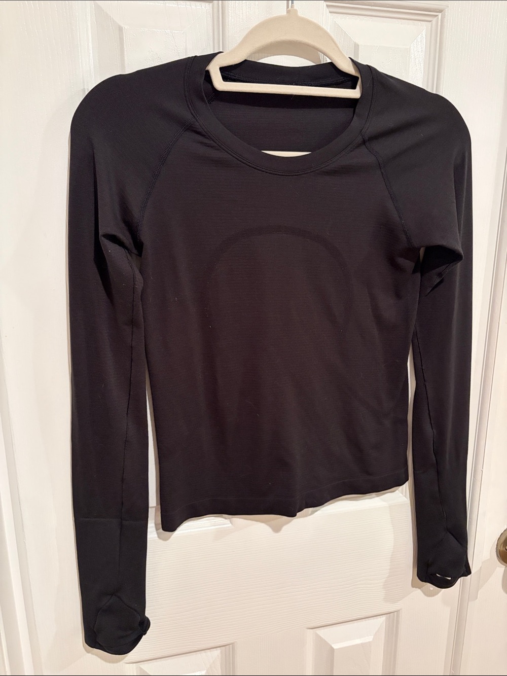 Lululemon Swiftly Tech Black Long Sleeve Shirt - 4